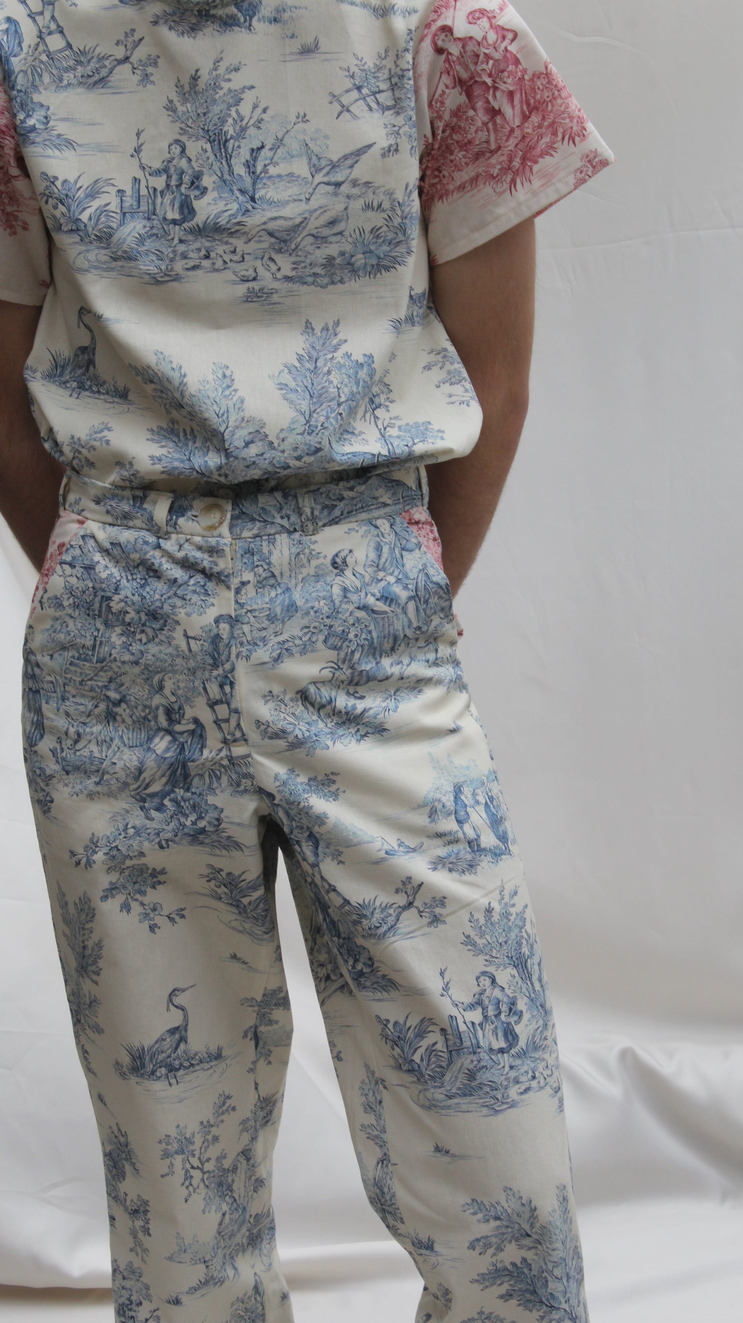 Blue Versailles Pants