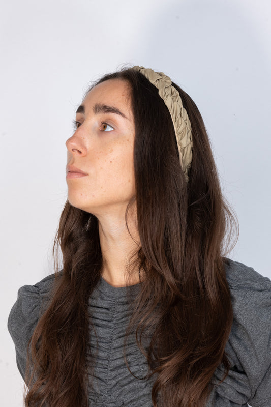 Ishtar Small Headband Beige