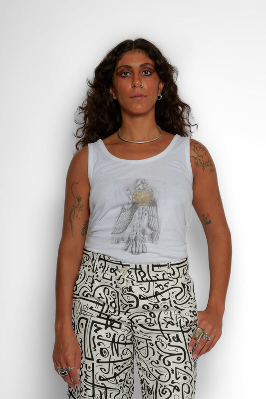 Inanna Collage Tank Top